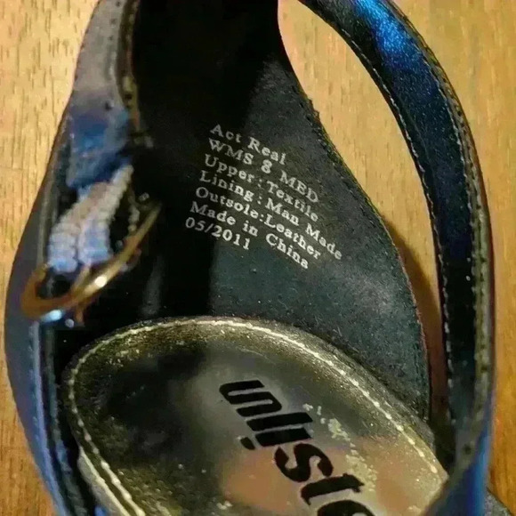 Unlisted blue heels with rhinestones - Picture 3 of 3